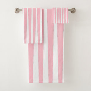 Pink Bubblegum Pleat Triangle Design Towel