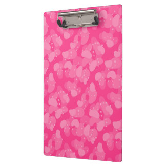 Pink Bubbles Clipboard