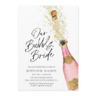 Pink Bubbly Champagne Bridal Shower