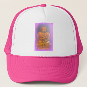pink buddha hat