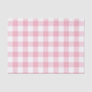 Pink Buffalo Check Pattern Tissue Paper