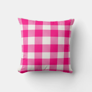 Pink Buffalo Plaid Cushion
