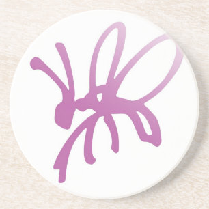 Pink Bug Coaster