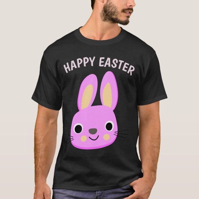 PINK BUNNY EASTER T-SHIRTS (Front)
