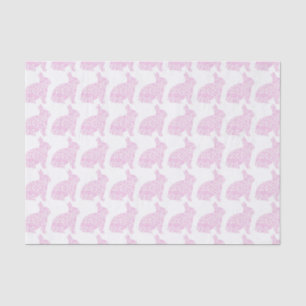 Pink Bunny Gift Wrap Tissue Paper