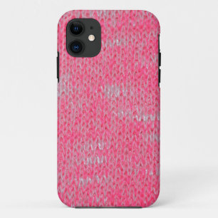 Pink Burn Out Pattern Peace Love Destiny Art iPhone 11 Case