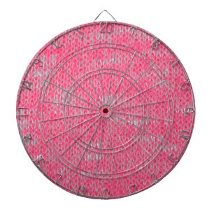 Pink Burn Out Pattern Peace Love Destiny Art Dartboard