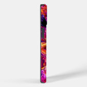 Pink Burst Abstract | iPhone 14 Case-Mate Case-Mate iPhone Case (Back / Right)