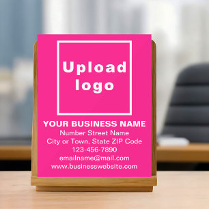 Pink Business Acrylic Sign
