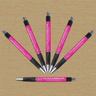 Pink Business Brand on Pen