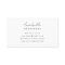 Pink Business Cards | Minimalist Elegant Blush