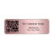 Pink business qr code return address