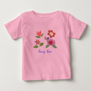 Pink busy bee shirt