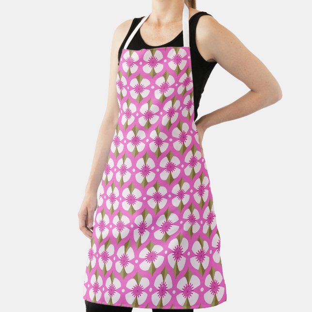Pink Buttercup Apron (Insitu)