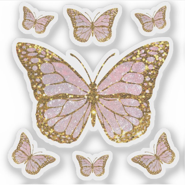 pink butterflies (Front)