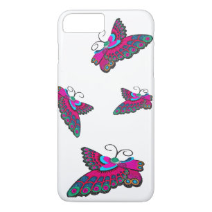 Pink Butterflies iPhone 8 Plus/7 Plus Case