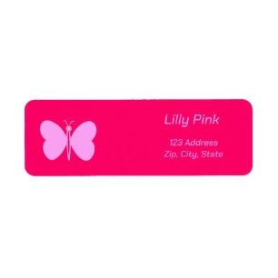 pink butterfly