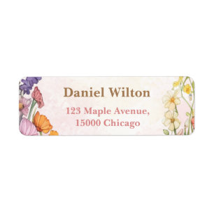 Pink Butterfly Baby Shower Floral Garden