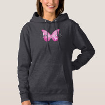 Pink Butterfly Breast Cancer Survivor