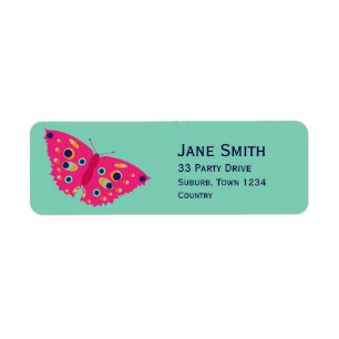 Pink butterfly cute stylish