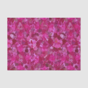 Pink Cabbage Rose Tissue Paper