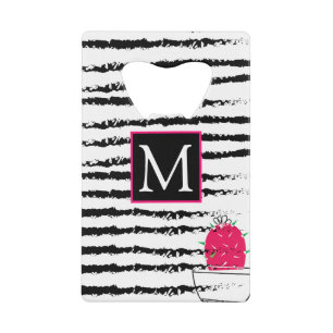 Pink Cactus striped pattern design