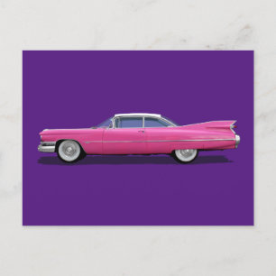 PINK CADDY Postcards