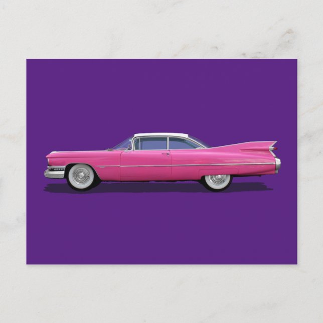 PINK CADDY Postcards (Front)