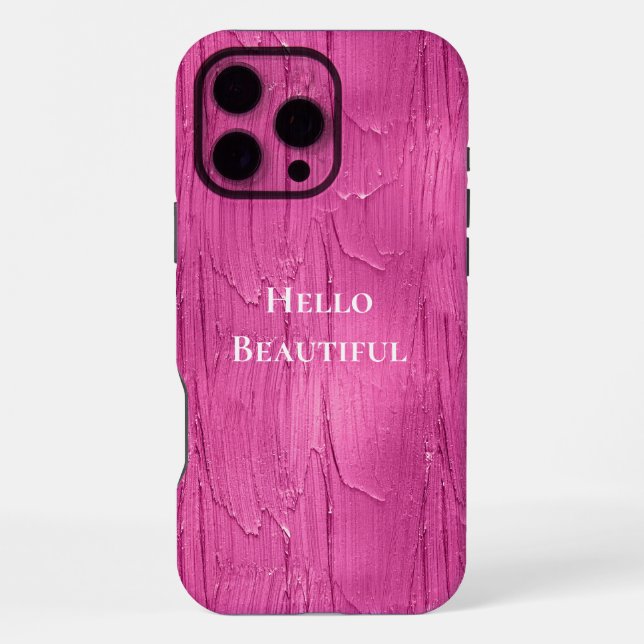 Pink Cake Frosting iPhone Case (Back)