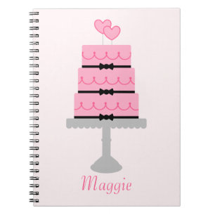 Pink Cake Notebook