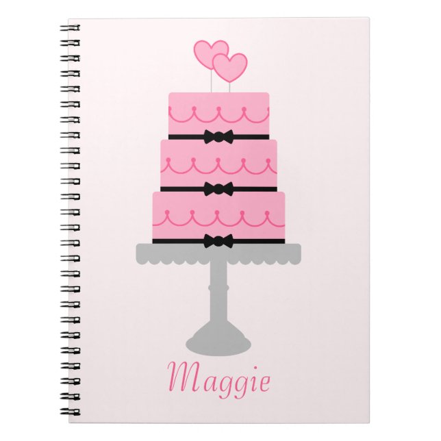 Pink Cake Notebook (Front)