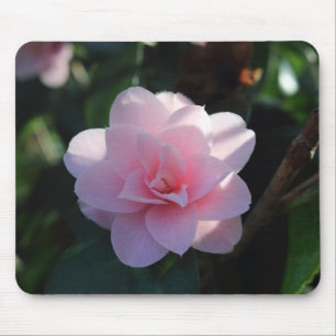 Pink Camellia Mouse Mat