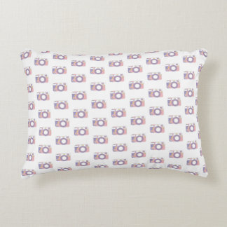 Pink Camera Pillow
