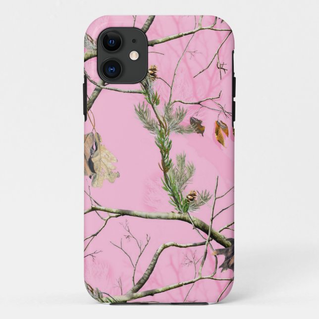 Pink Camo Camouflage Hunting Girl IPHONE 5 Case (Back)