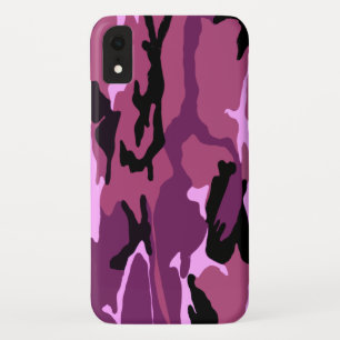 Pink Camo iPhone XR Case