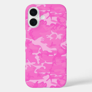 Pink camo  iPhone 16 case