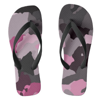 pink camo flip flops