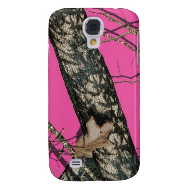 Pink Camo Galaxy Case (Back)