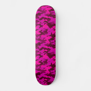 Pink Camo Girls Skateboard