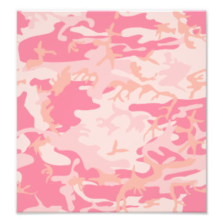 Pink Camo - Girly Camo Photo Print