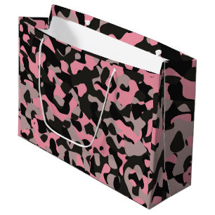 Pink Camo Large Gift Bag