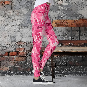 Pink Camo Leggings