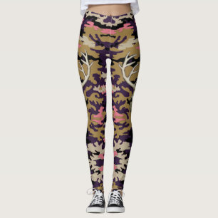 Pink Camo Leggings