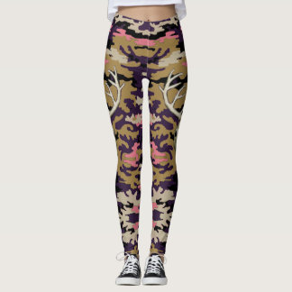 Pink Camo Leggings
