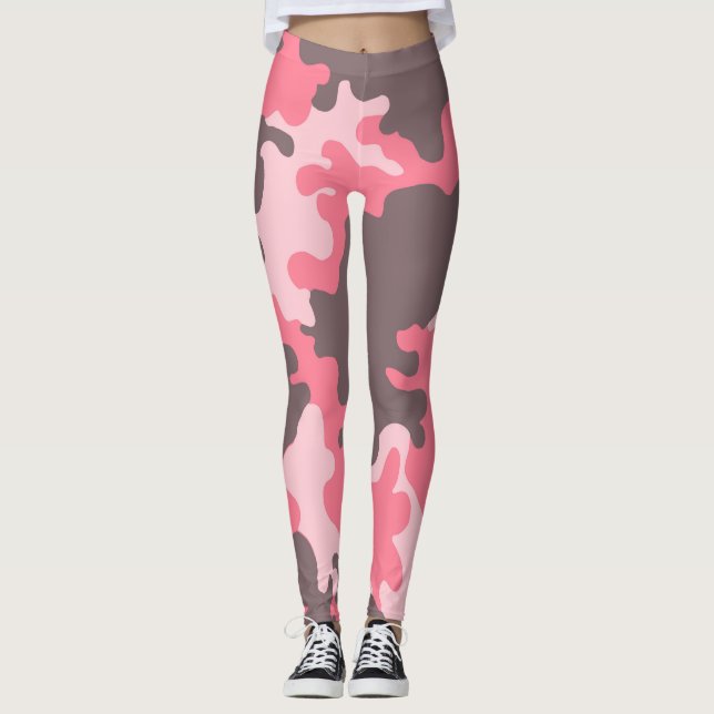PINK CAMO LEGGINGS (Front)