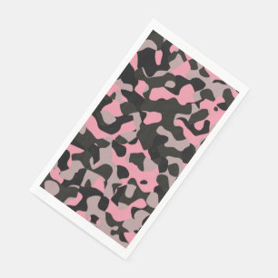 Pink Camo   Napkin