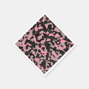 Pink Camo Napkin