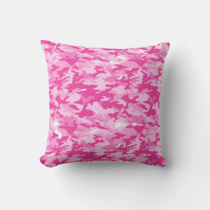 Pink Camo Pattern – Breast Cancer Awareness Cushion