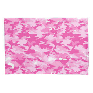 Pink Camo Pattern – Breast Cancer Awareness Pillowcase