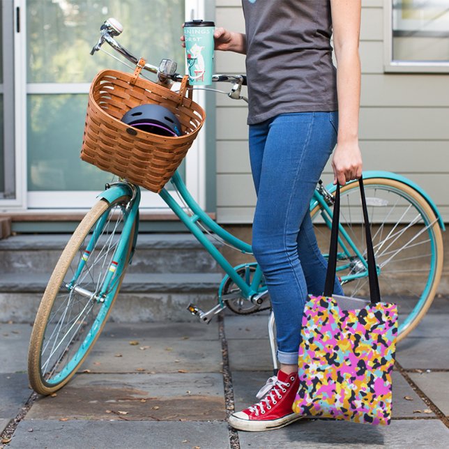 PINK CAMO PATTERN TOTE BAG (Creator Uploaded)